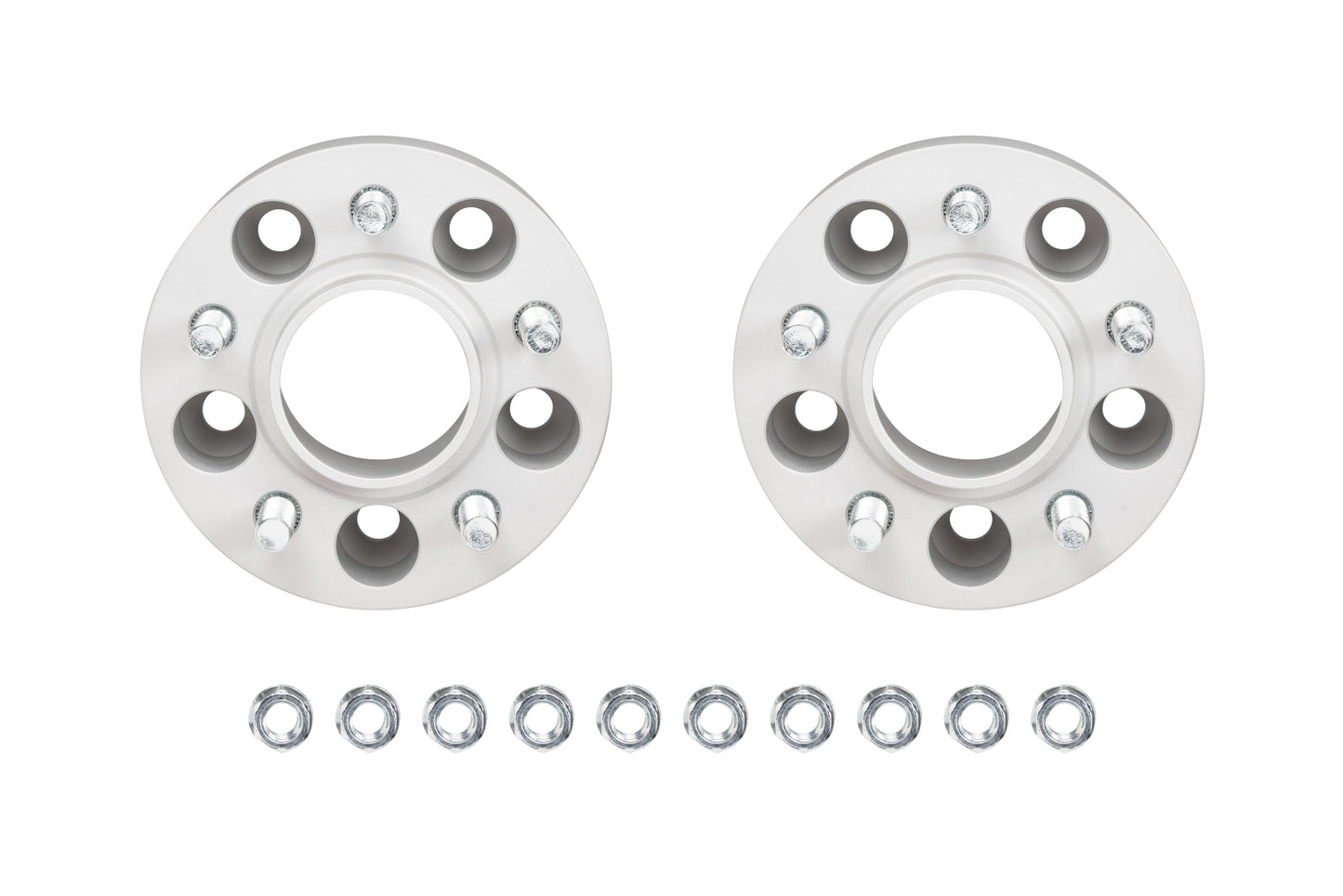 Eibach 30mm Wheel Spacer (Pair) - Silver for 2021-2023 Ford Mustang Mach-E