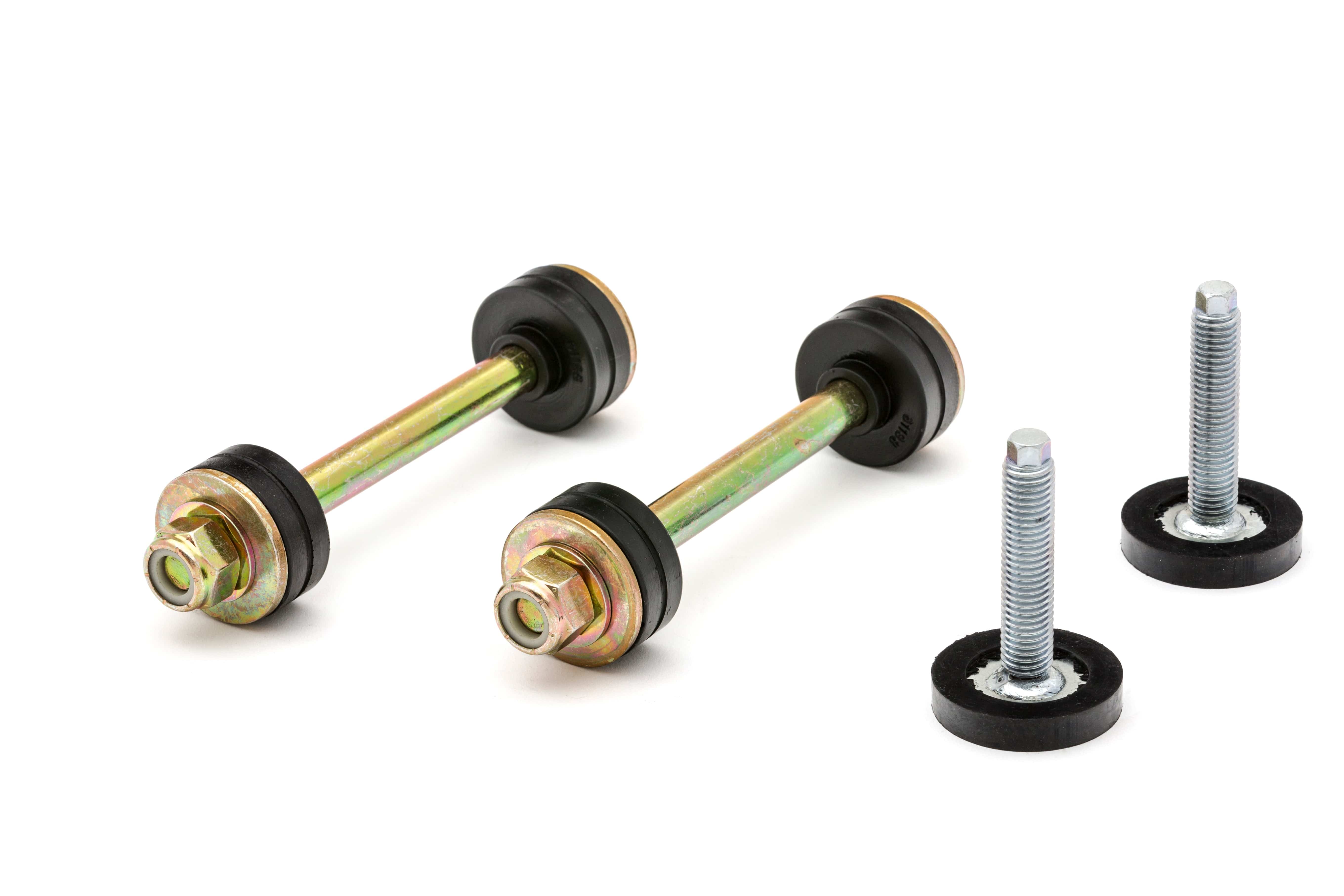 Eibach Pro Height Adjustable Pad Leaf Spring Perch Kit (Set of 4) for ...