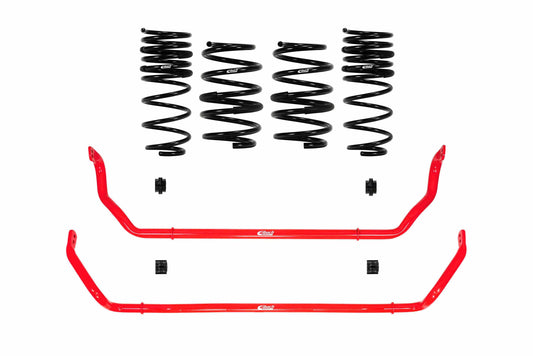 Eibach Pro Plus Coil Spring Lowering Kit + Front & Rear Sway Bar Kit for 2011-2014 Dodge Challenger