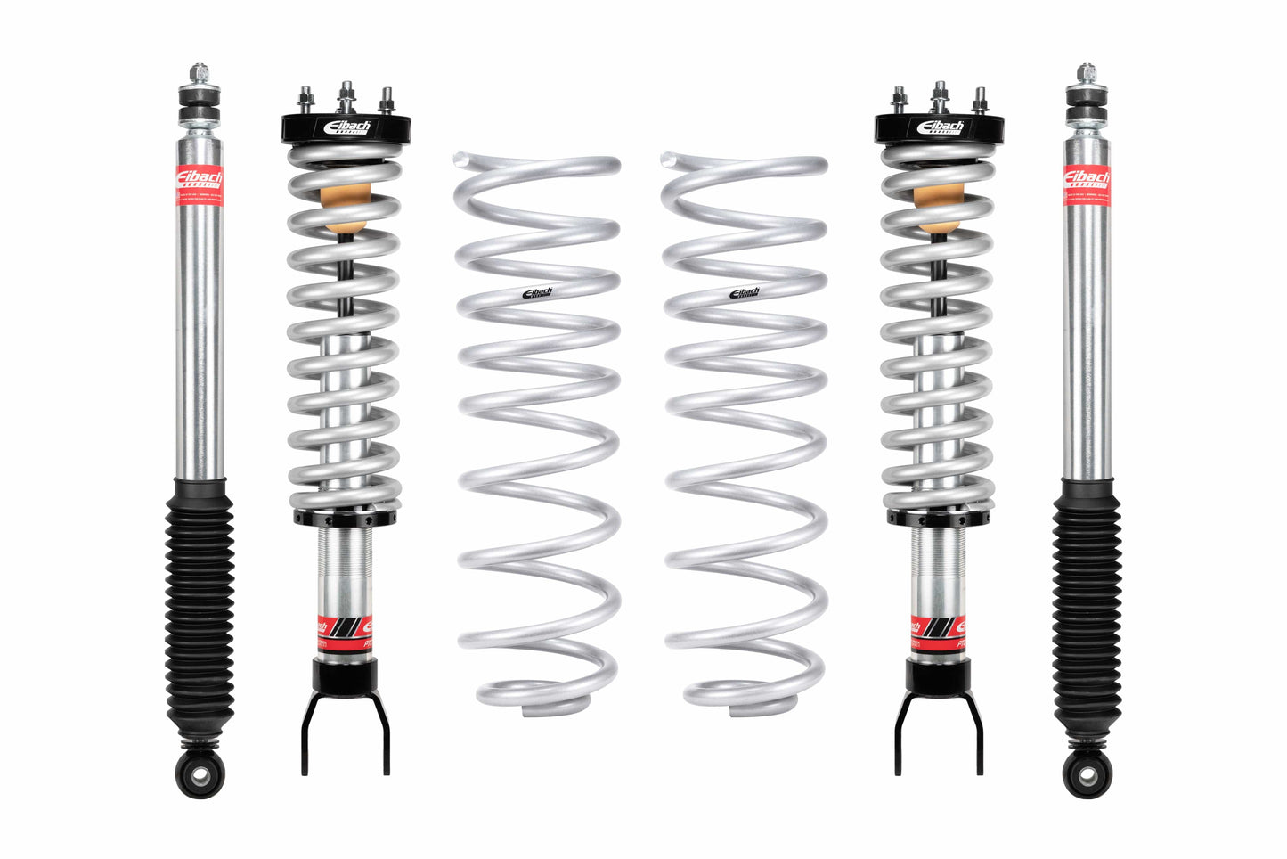 Eibach Pro-Truck Stage 2 Front Coilovers + Rear Shocks + Rear Springs (Pair) - 3.6" Lift for 2019-2023 Ram 1500