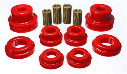 Energy Suspension Red Rear Sub-Frame Mount Replacement Bushing Set (10-13 Chevy Camaro) 3.4169R