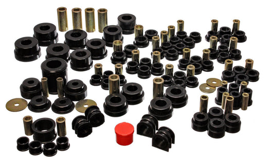 Energy Suspension Hyper-Flex Master Bushing Set Black | Multiple Fitments (7.18108G)
