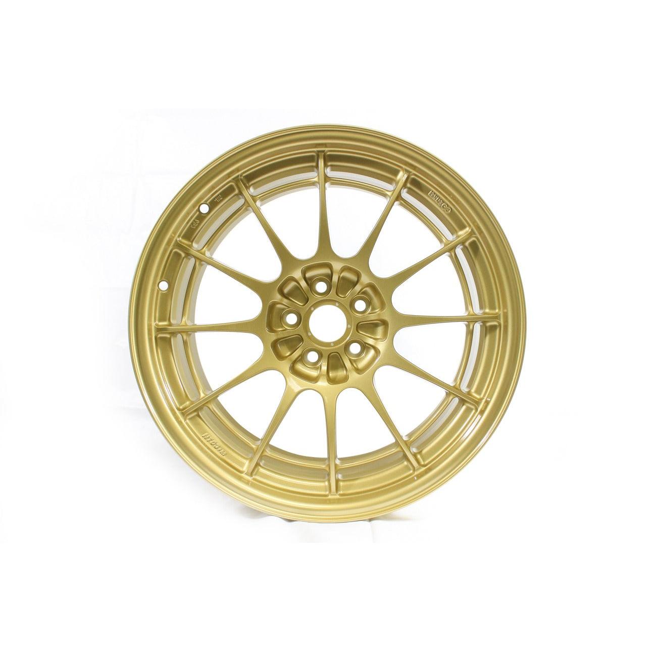 Enkei NT03+M 18x9.5 +40 5x100 Gold-WheelFlip