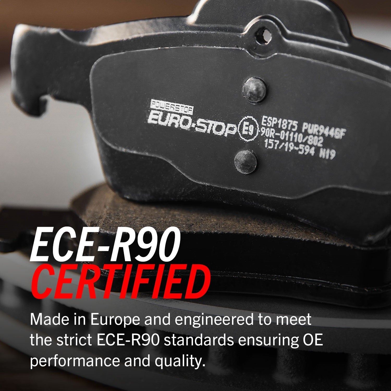 PowerStop Front & Rear Euro-Stop Brake Kit | Mercedes-Benz E350 (13-14) (ESK6641)