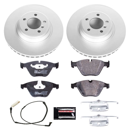 PowerStop Front Euro-Stop Brake Kit | BMW 745i (02-05) (ESK2054)