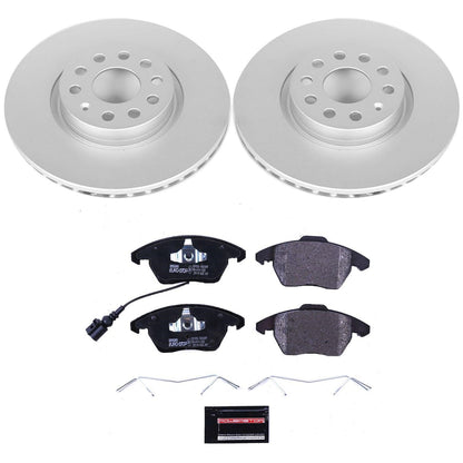 PowerStop Front Euro-Stop Brake Kit | Audi A3 (06-13) (ESK2259)