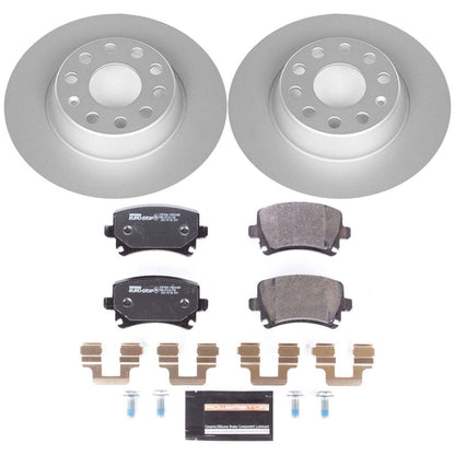 PowerStop Rear Euro-Stop Brake Kit | Audi A3 (06-09) (ESK2261)