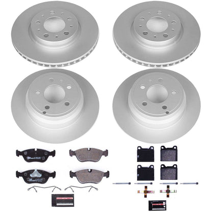 PowerStop Front & Rear Euro-Stop Brake Kit | Volvo 850 (94-97) (ESK2728)
