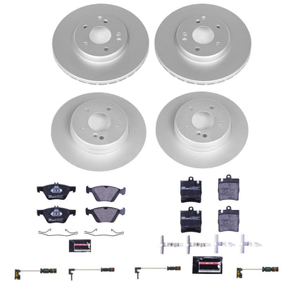 PowerStop Front & Rear Euro-Stop Brake Kit | Mercedes-Benz E430 (01-02) (ESK2790)