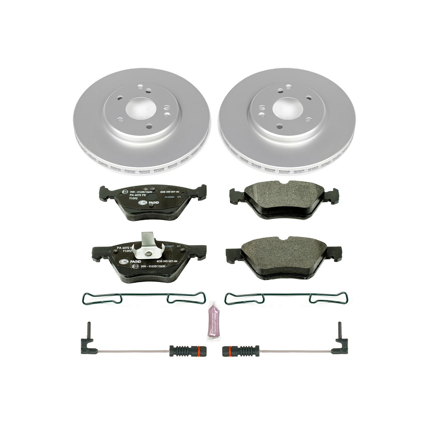 PowerStop Front Euro-Stop Brake Kit | Mercedes-Benz CLK320 (98-02) (ESK2926)