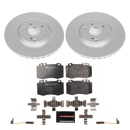 PowerStop Front Euro-Stop Brake Kit | Mercedes-Benz C230 (04) (ESK2950)