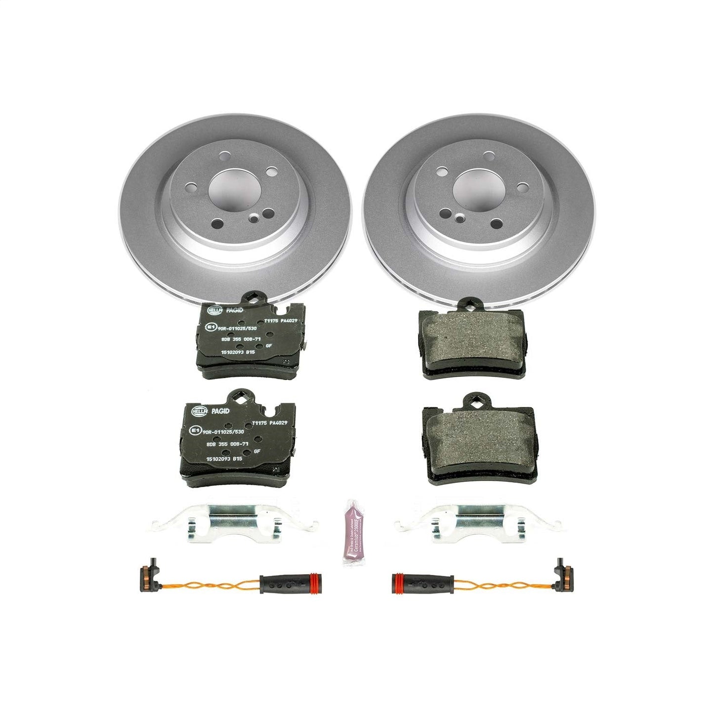 PowerStop Rear Euro-Stop Brake Kit | Mercedes-Benz S430 (00-02) (ESK2997)