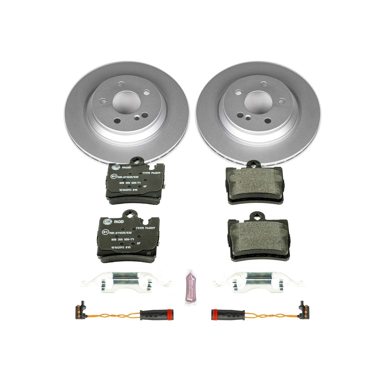PowerStop Rear Euro-Stop Brake Kit | Mercedes-Benz S430 (00-02) (ESK2997)