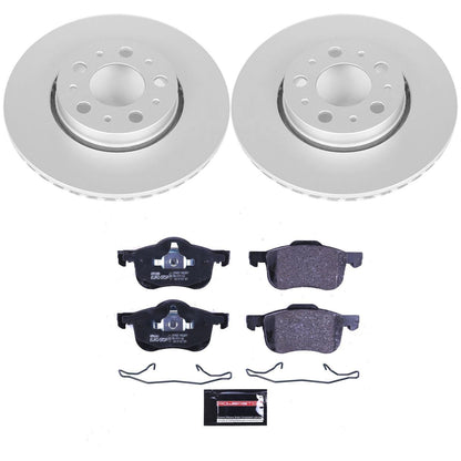 PowerStop Euro-Stop Front Brake Kit | Volvo S60 (01-07) (ESK3004)