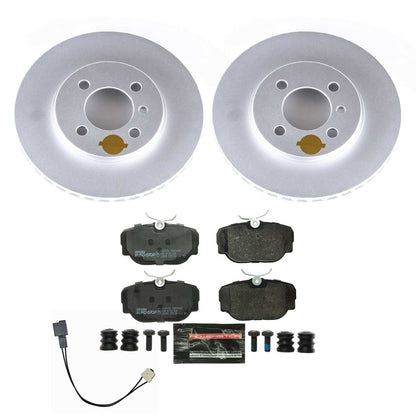 PowerStop Euro-Stop Front Brake Kit | BMW 318i (91-92) (ESK3008)