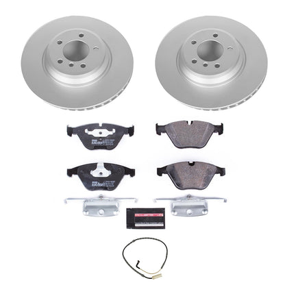 PowerStop Euro-Stop Front Brake Kit | BMW 335i xDrive (09) (ESK3015)