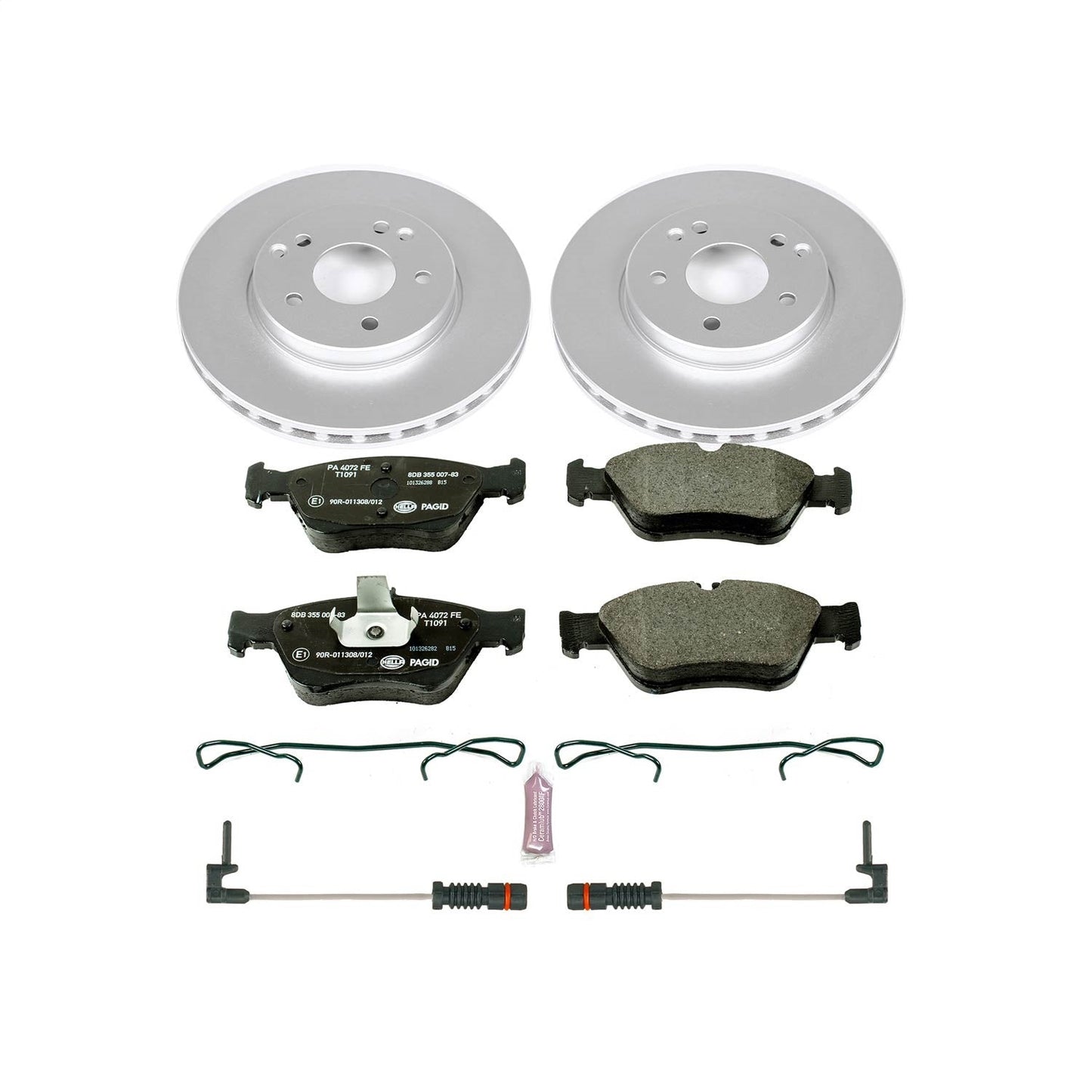 PowerStop Front Euro-Stop Brake Kit | Mercedes-Benz C230 (99-00) (ESK3047)