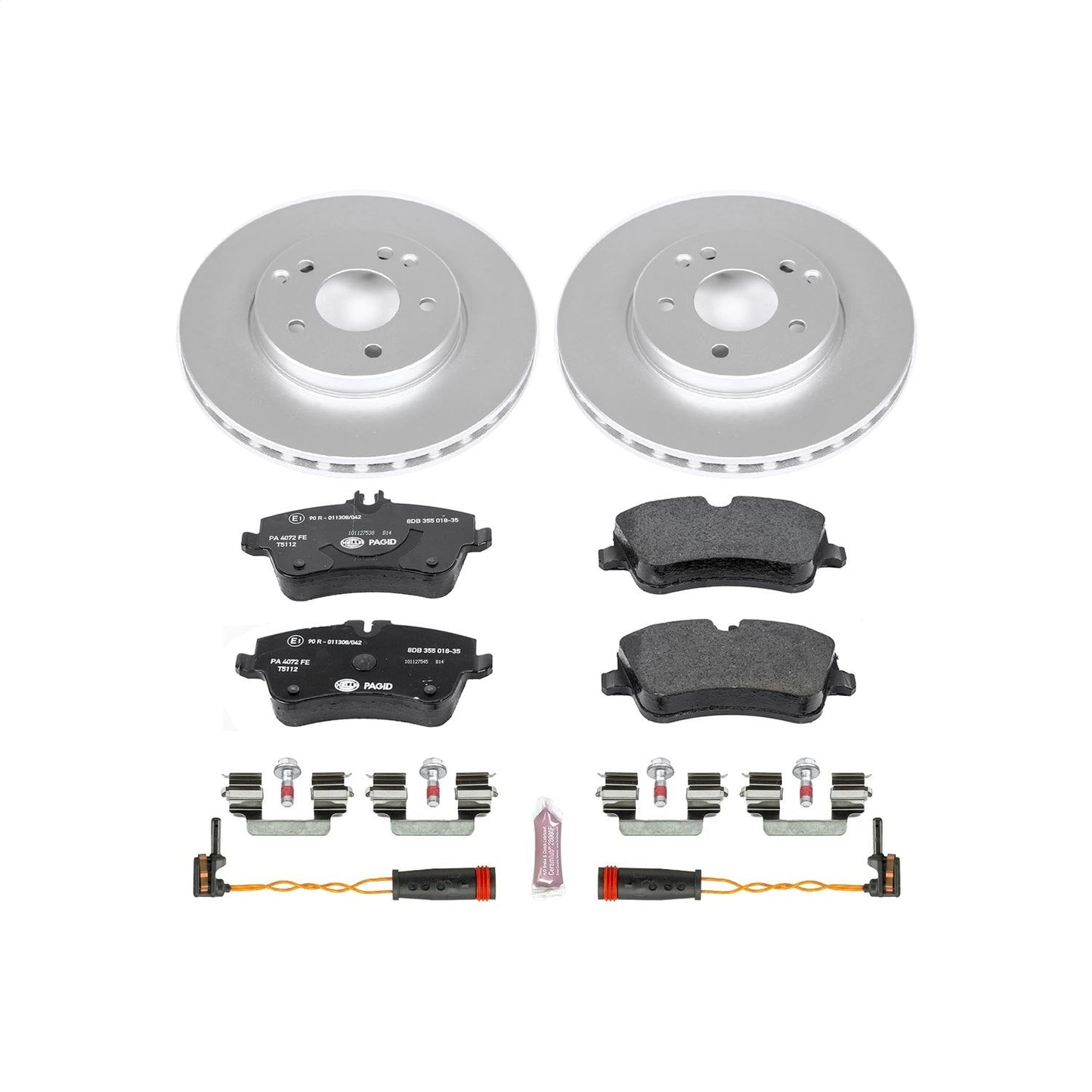 PowerStop Euro-Stop Front Brake Kit | Mercedes-Benz C230 (02-05) (ESK3048)