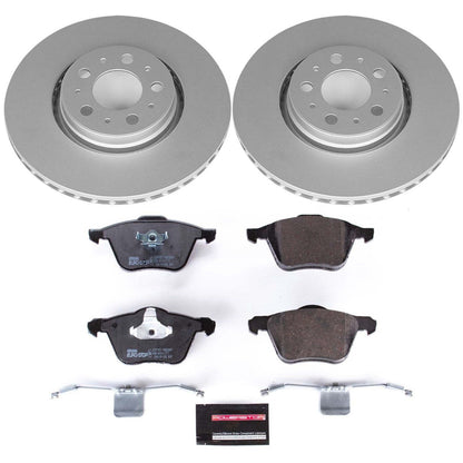 PowerStop Front Euro-Stop Brake Kit | Volvo S60 (08-09) (ESK3063)
