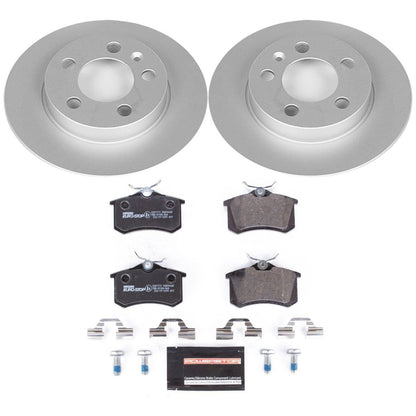 PowerStop Euro-Stop Rear Brake Kit | Audi TT Quattro (00-06) (ESK3093)