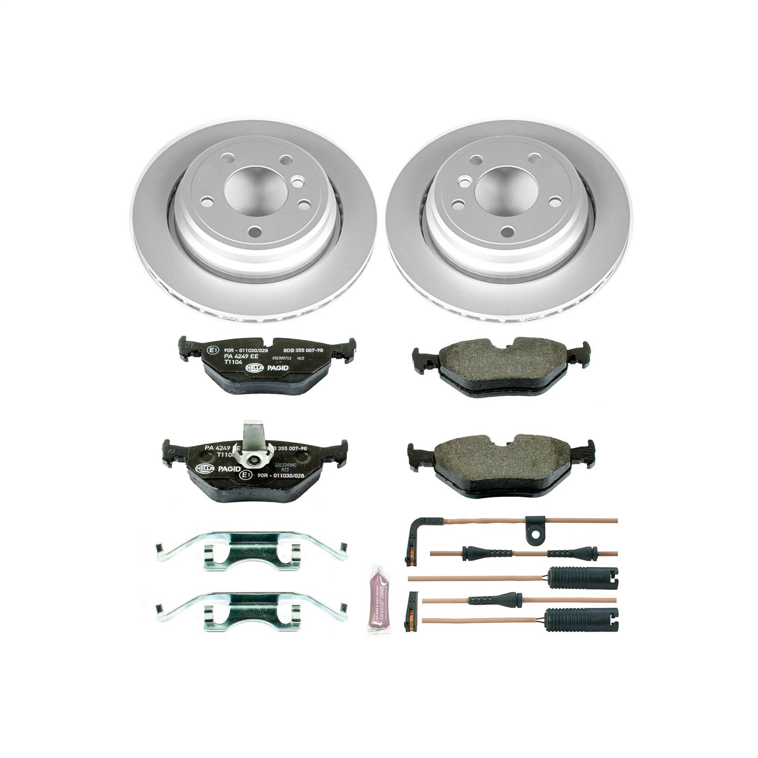 PowerStop Rear Euro-Stop Brake Kit | BMW 525i (01-03) (ESK3125)