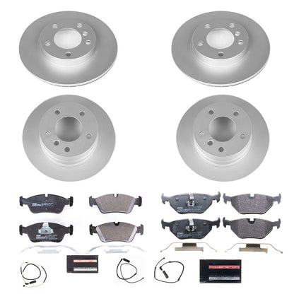 PowerStop Front & Rear Euro-Stop Brake Kit | BMW Z4 (03-05) (ESK4371)