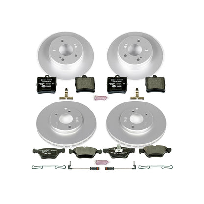 PowerStop Front & Rear Euro-Stop Brake Kit | Mercedes-Benz SLK320 (01-04) (ESK4420)