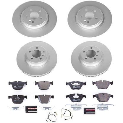 PowerStop Front & Rear Euro-Stop Brake Kit | BMW 750i (06-08) (ESK4479)