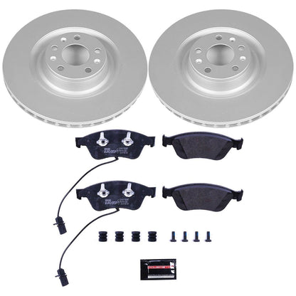 PowerStop Euro-Stop Front Brake Kit | Audi A6 Quattro (09-11) (ESK4570)