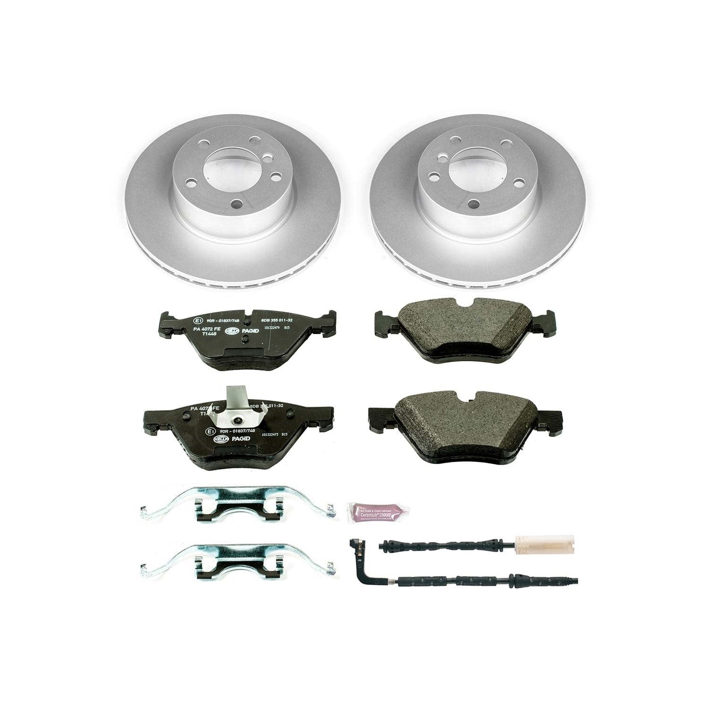 PowerStop Euro-Stop Front Brake Kit | BMW 328i (07) (ESK4590)