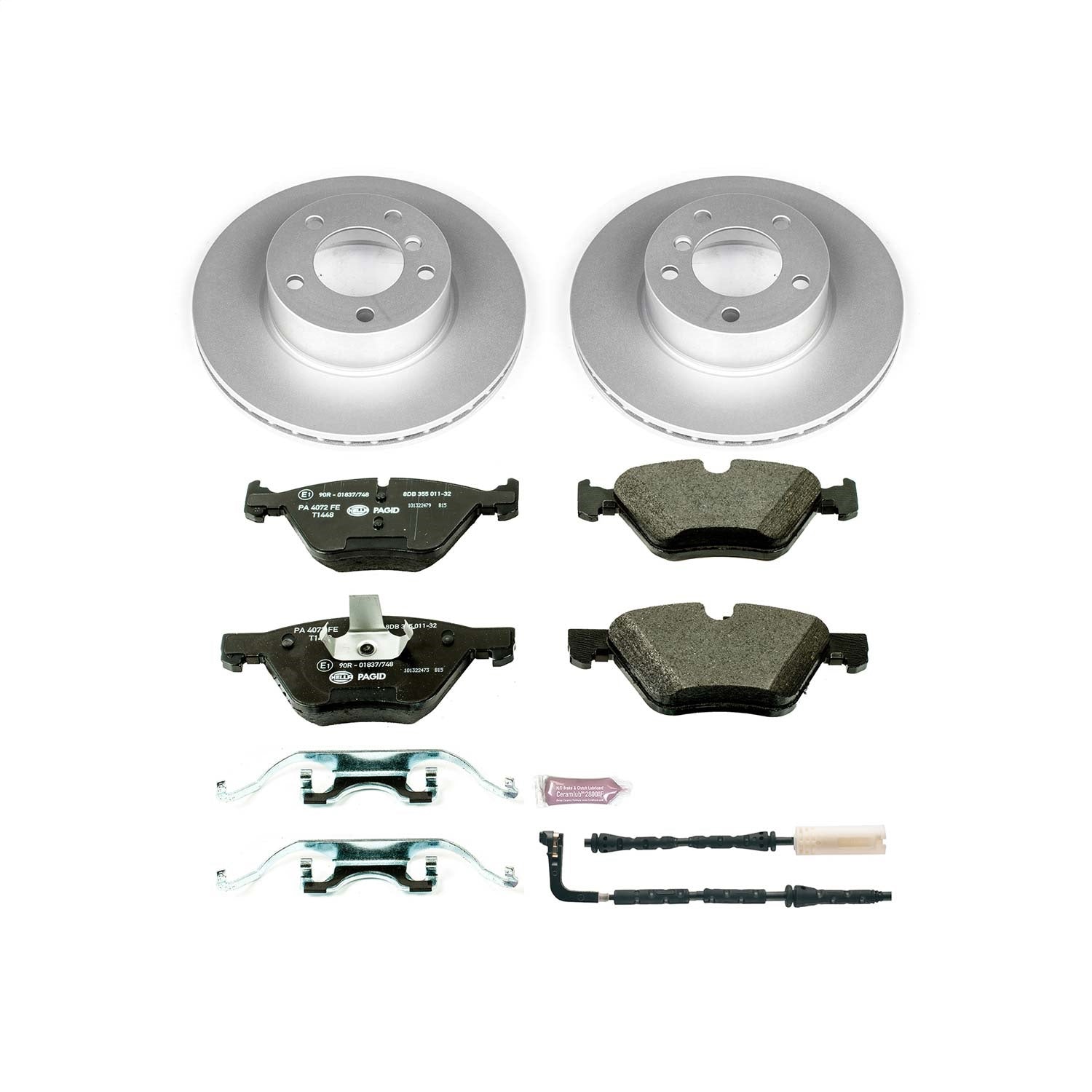 PowerStop Euro-Stop Front Brake Kit | BMW 328i (07) (ESK4590)