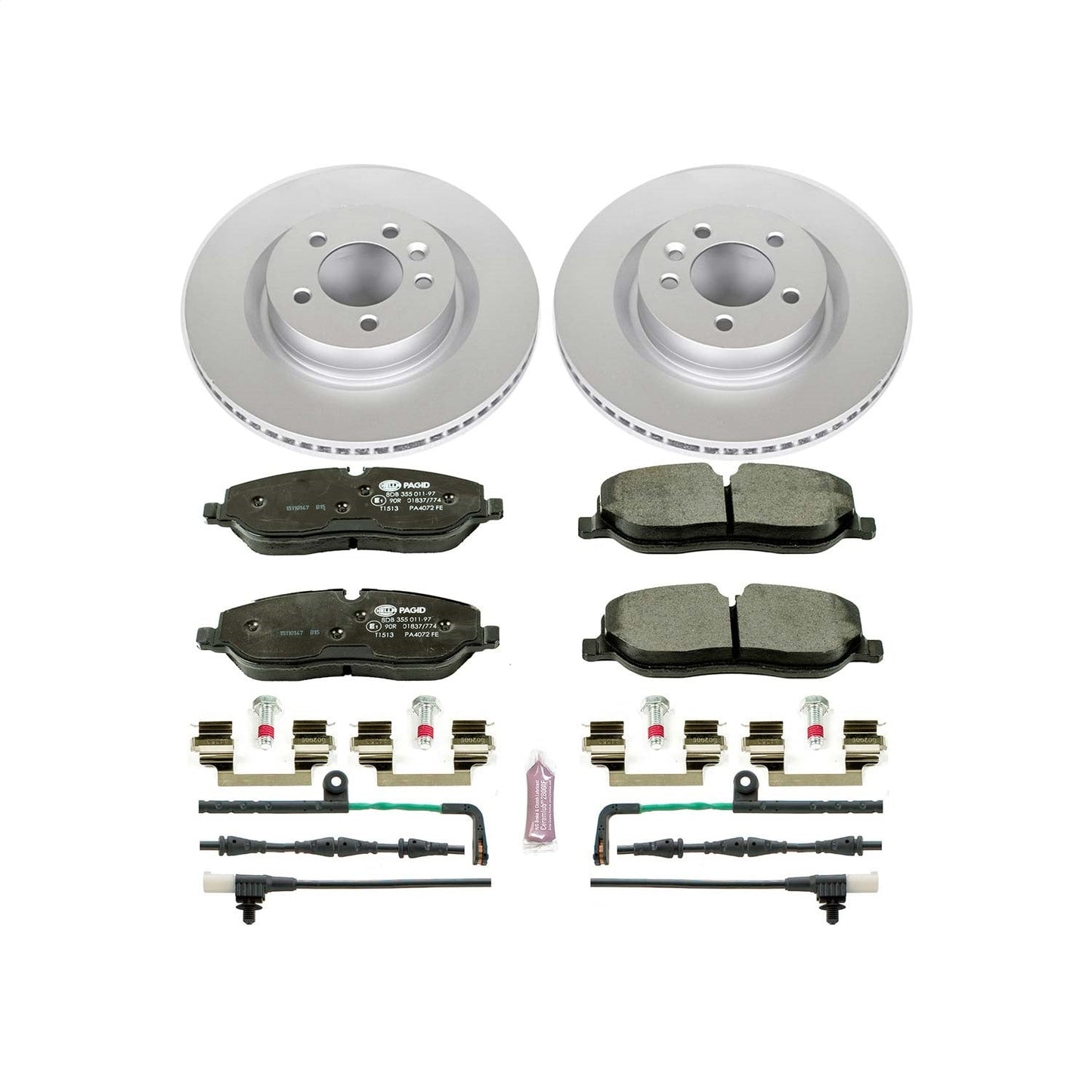 PowerStop Front Euro-Stop Brake Kit | Land Rover LR3 (05-09) (ESK4615)