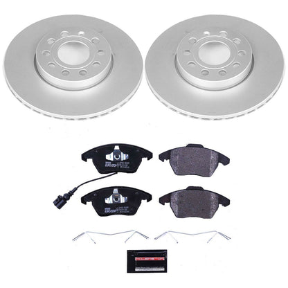 PowerStop Euro-Stop Front Brake Kit | Audi A3 (10-12) (ESK4623)