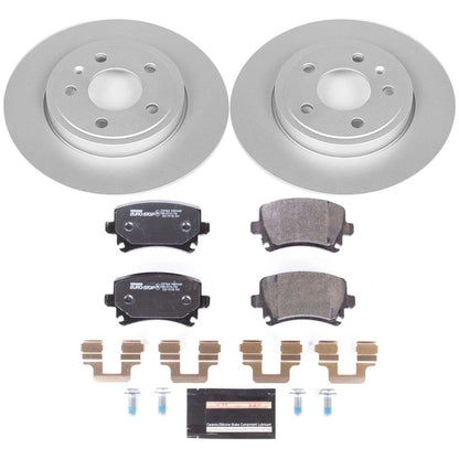 PowerStop Rear Euro-Stop Brake Kit | Audi A4 (05-09) (ESK4624)