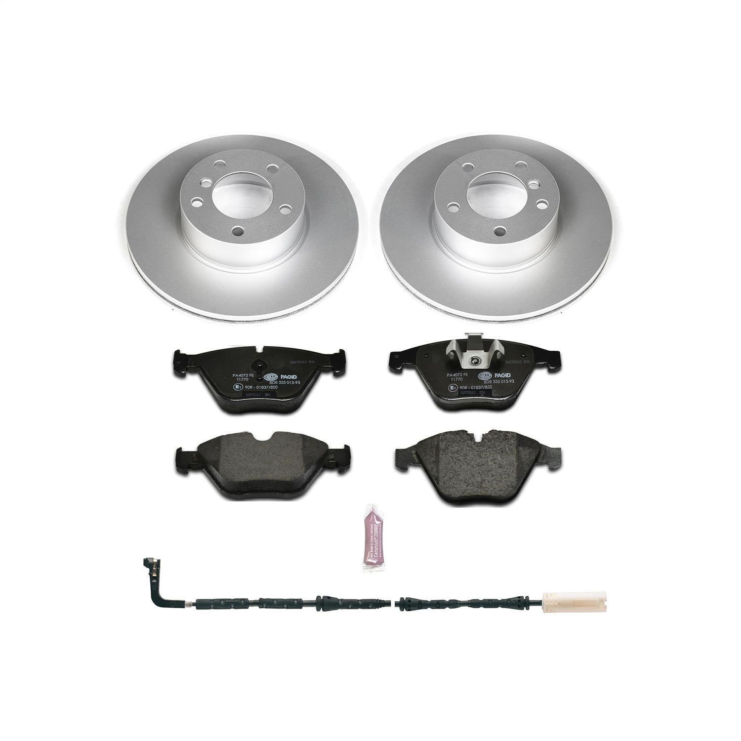 PowerStop Euro-Stop Front Brake Kit | BMW 328i (08-10) (ESK4677)