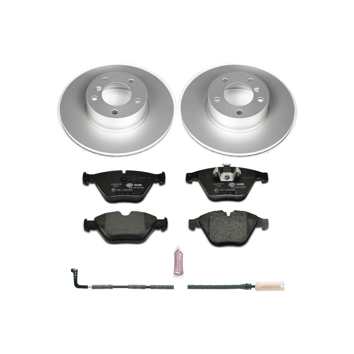 PowerStop Front Euro-Stop Brake Kit | BMW 328i xDrive (09-10) (ESK4678)