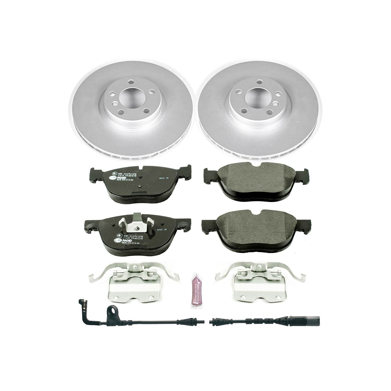 PowerStop Front Euro-Stop Brake Kit | BMW X5 (07-10) (ESK4692)