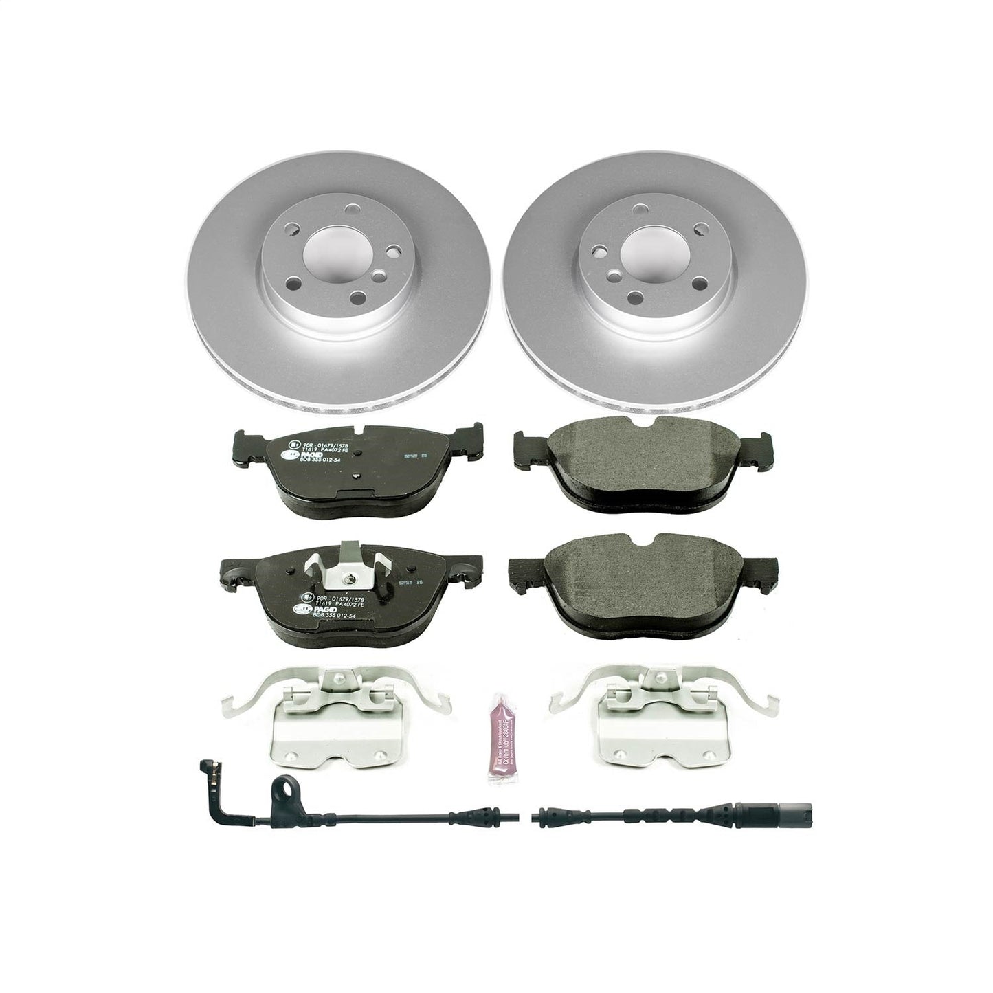 PowerStop Front Euro-Stop Brake Kit | BMW X5 (07-10) (ESK4693)