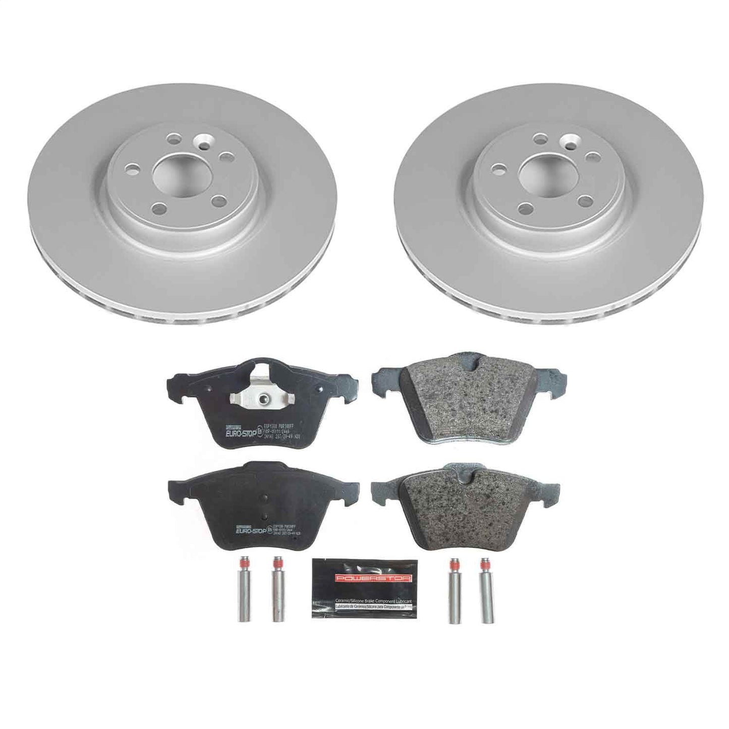 PowerStop Front Euro-Stop Brake Kit | Volvo S60 (15-18) (ESK4699A)