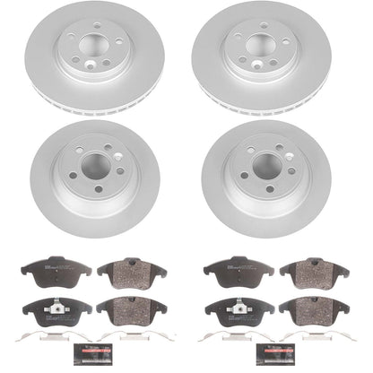 PowerStop Front Euro-Stop Brake Kit | Volvo S60 (15-18) (ESK4700)