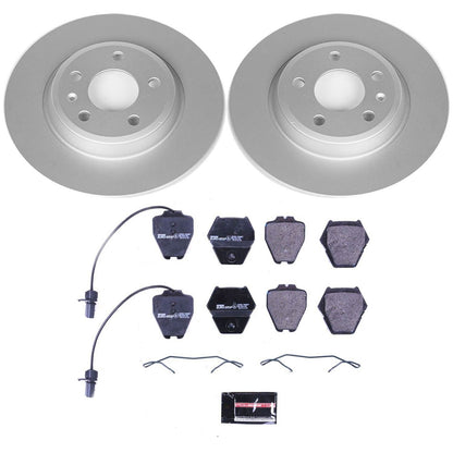 PowerStop Rear Euro-Stop Brake Kit | Audi A4 (09-16) (ESK4745)