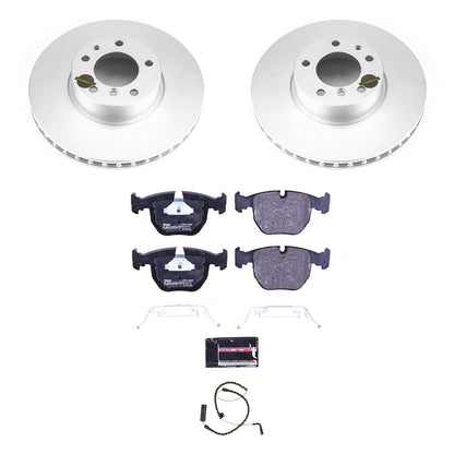 PowerStop Front Euro-Stop Brake Kit | BMW 540i (00-97) (ESK508)