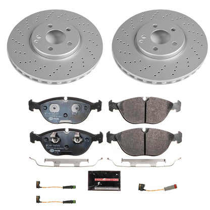 PowerStop Front Euro-Stop Brake Kit | Mercedes-Benz E500 (04-05) (ESK5118)