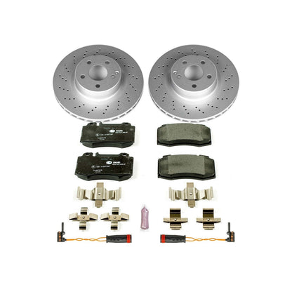 PowerStop Front Euro-Stop Brake Kit | Mercedes-Benz CL500 (00-03) (ESK5235)