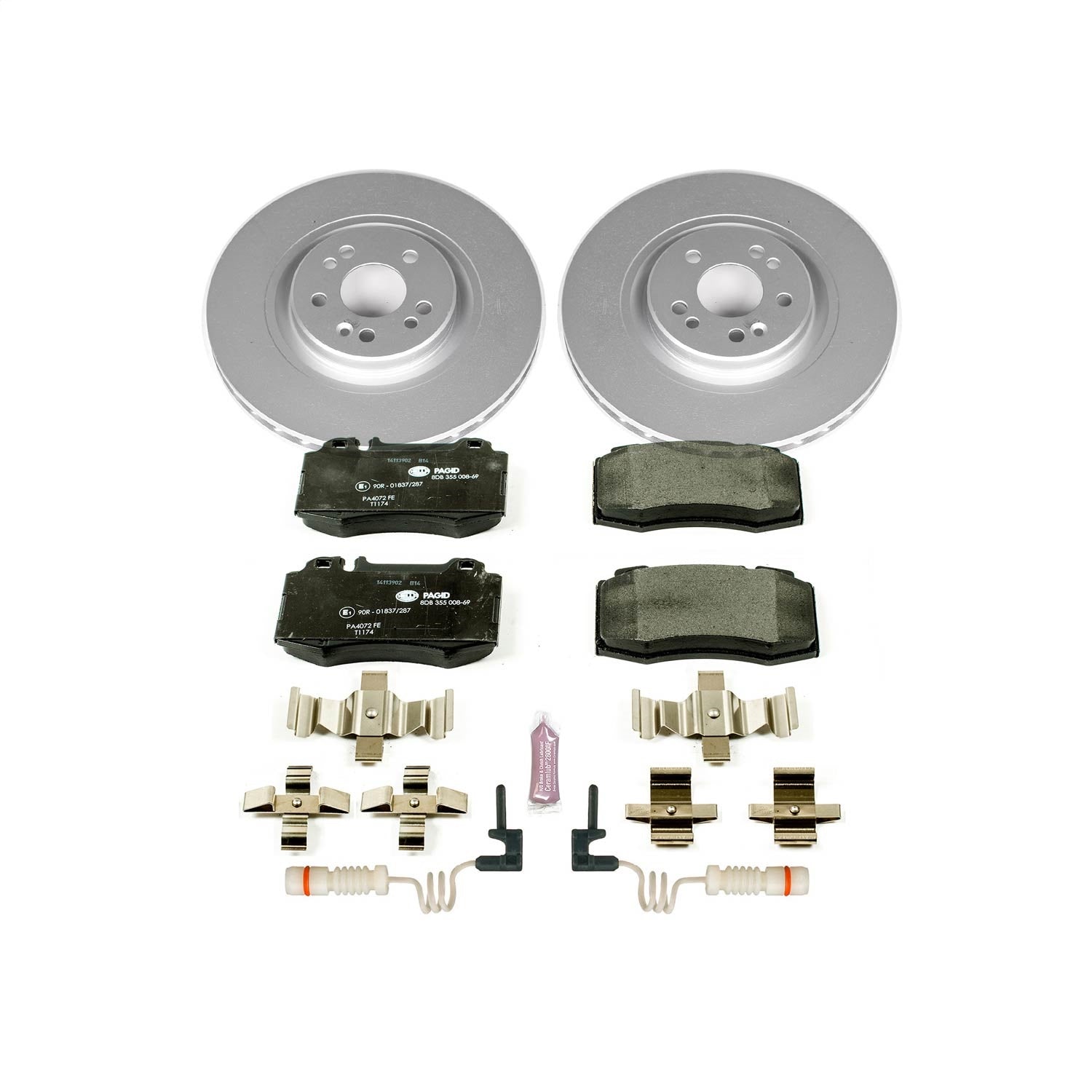 PowerStop Euro-Stop Front Brake Kit | Mercedes-Benz ML55 AMG (00-03) (ESK5236)