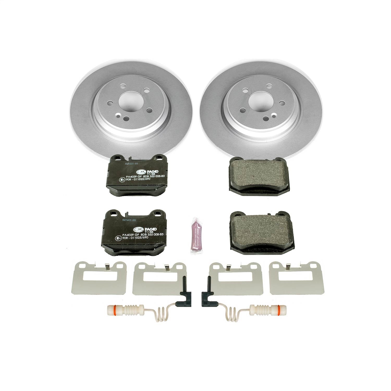 PowerStop Rear Euro-Stop Brake Kit | Mercedes-Benz ML430 (00-01) (ESK5261)