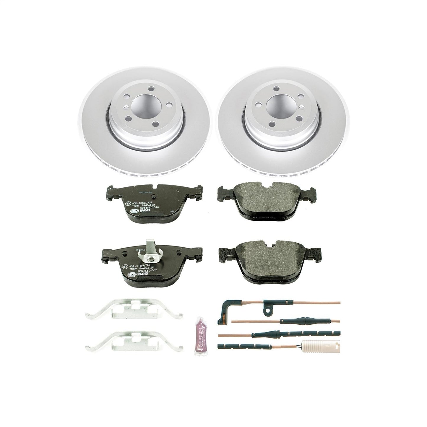 PowerStop Rear Euro-Stop Brake Kit | BMW 750i (06-08) (ESK5283)