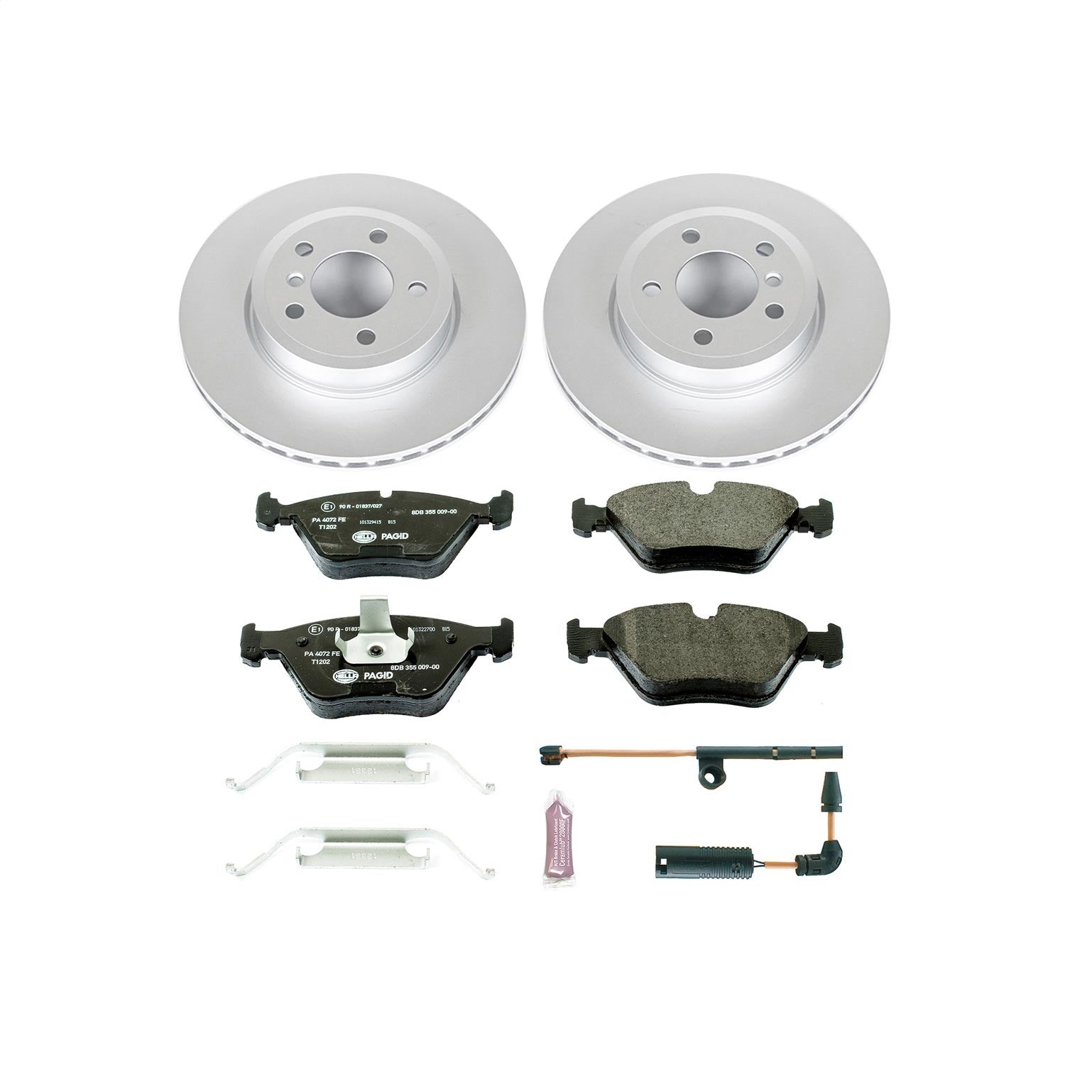 PowerStop Front Euro-Stop Brake Kit | BMW X3 (04-10) (ESK5298)