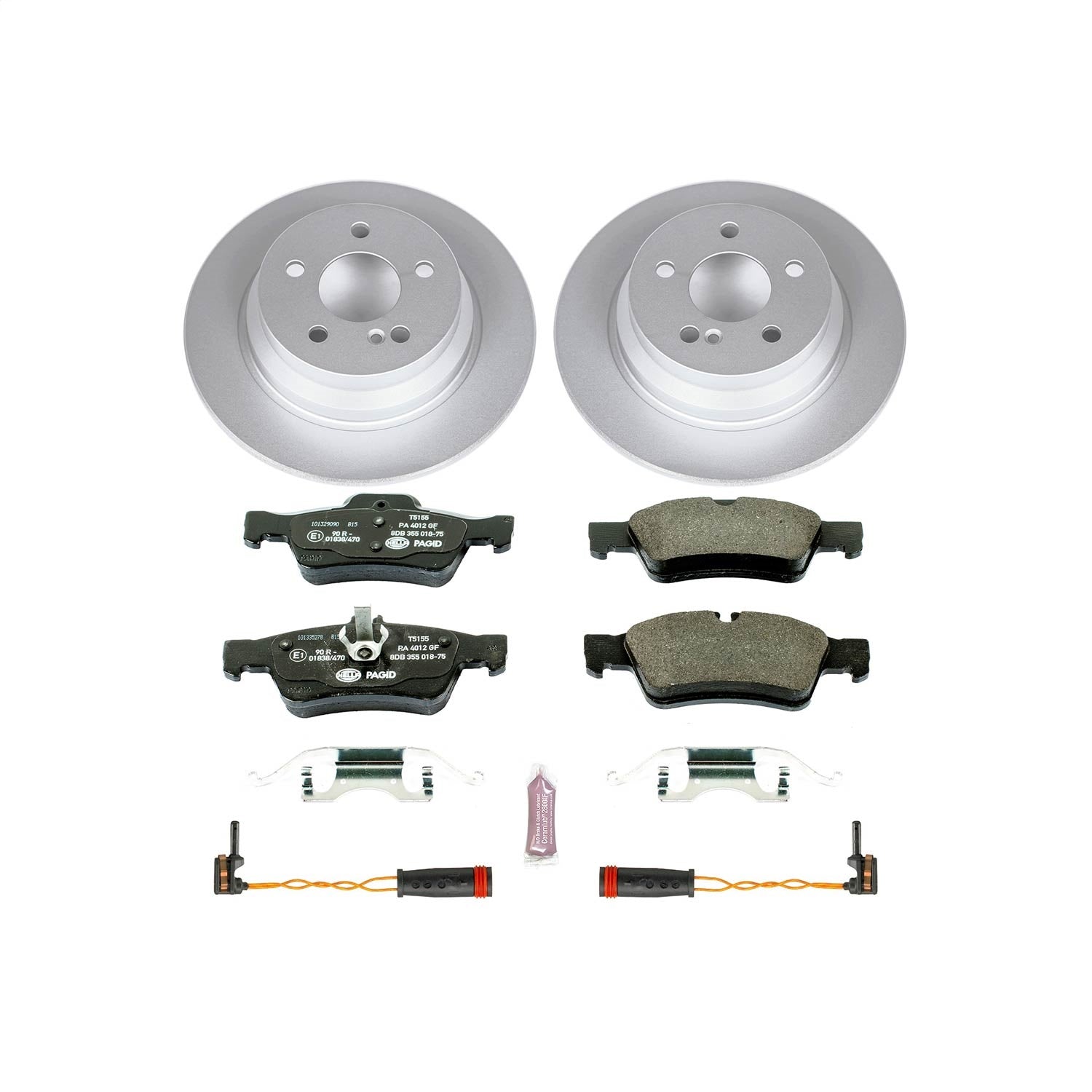 PowerStop Rear Euro-Stop Brake Kit | Mercedes-Benz E320 (03-09) (ESK5320)