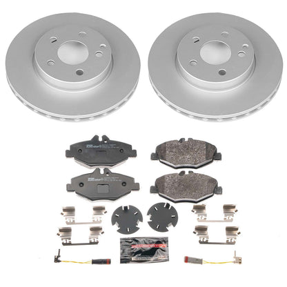 PowerStop Front Euro-Stop Brake Kit | Mercedes-Benz E320 (03-05) (ESK5325A)
